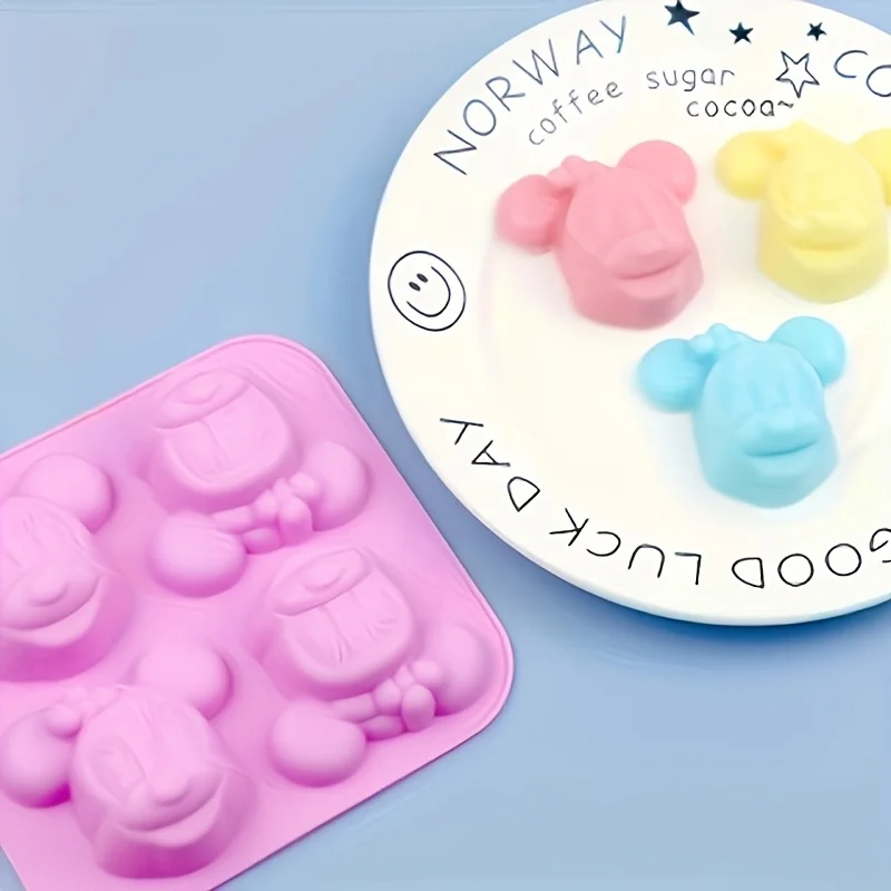 Soap Making Party - 1 Stück Minnie-Cartoon-Form, ideal für Kunsthandwerk,