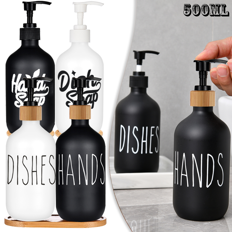 Soap Making Liquid - 500 ml Spülmittel Flasche Spender Nachfüllbare