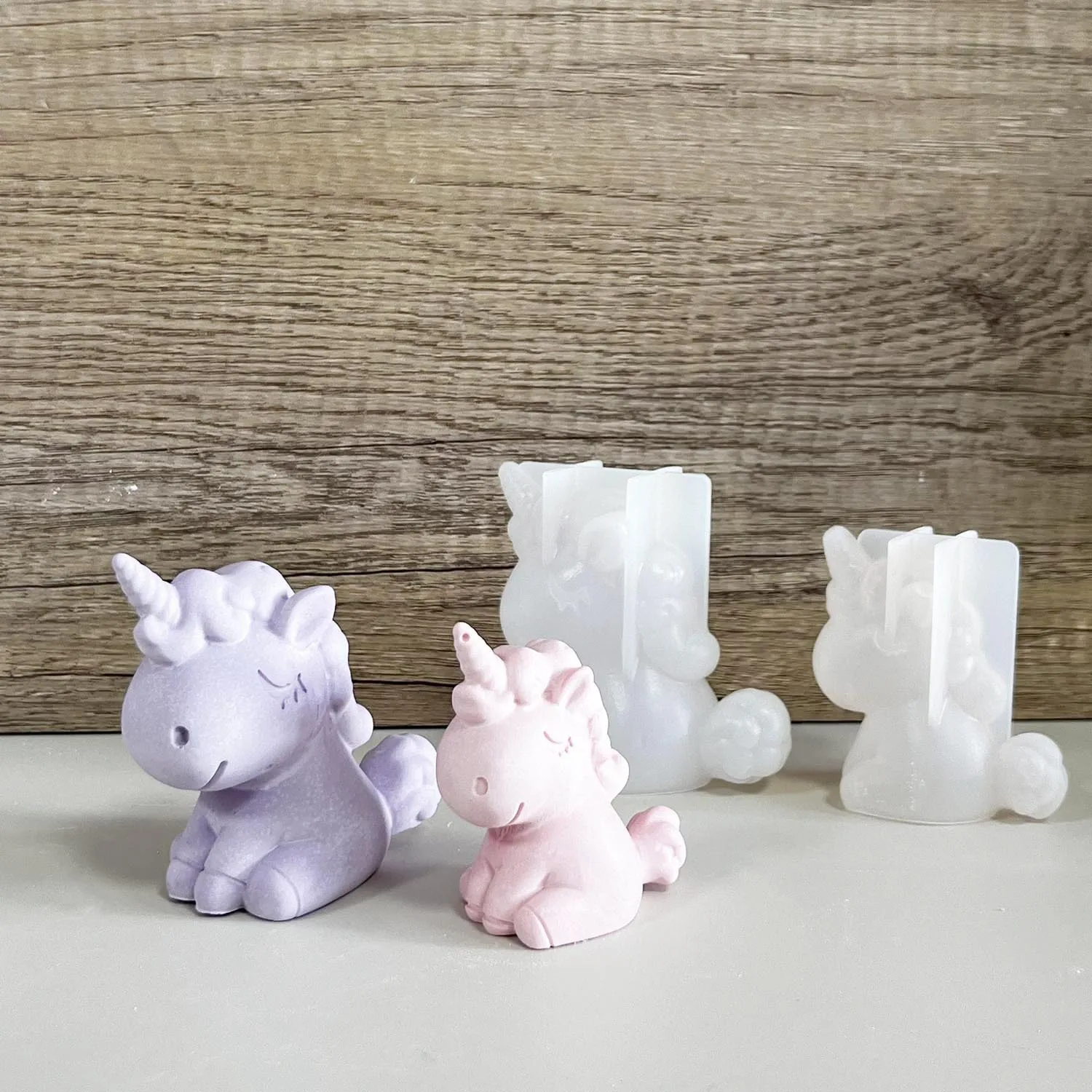 Soap Making Store - 3D Geometrische Silikon Einhorn Katze Hirsch