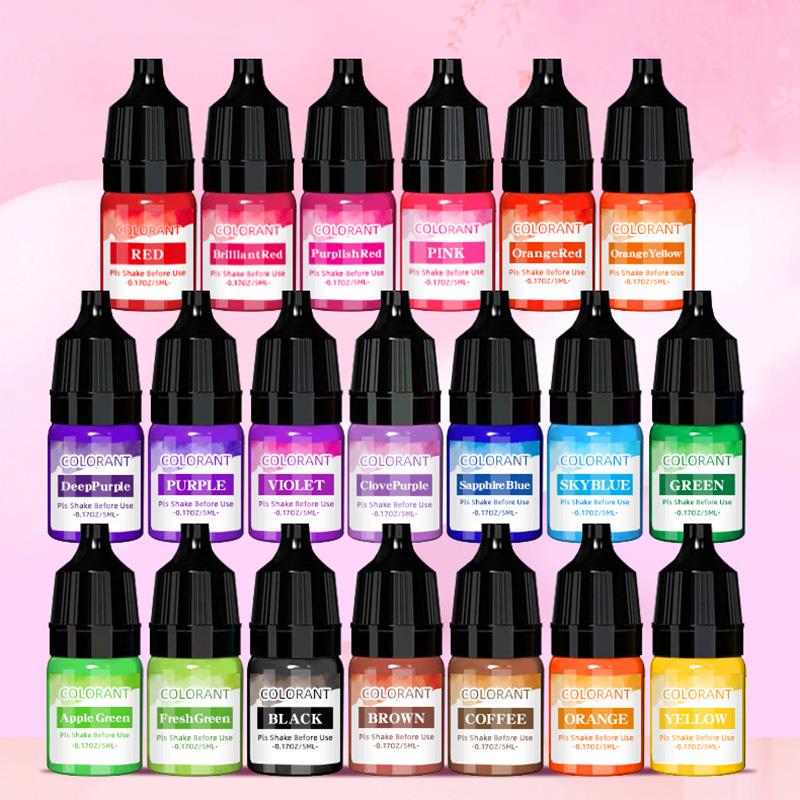 Soap Making Liquid - 5 ml/Flasche Kerzenwachs Pigment Farbstoff Ungiftiges