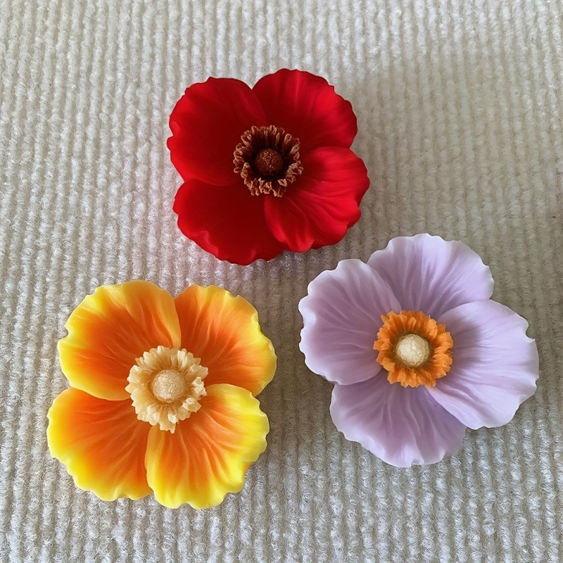 3-Blumen-Silikonform, Silikon- – Soap Making Liquid Bewertung und Preis