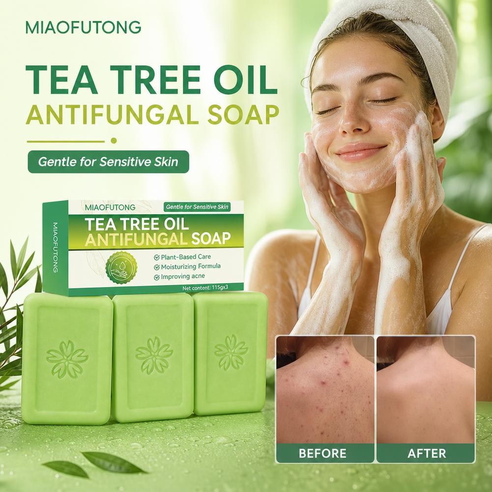 3 Stück Teebaumöl-Seifenstücke – Soap Making Essential Oils Bewertung und Preis