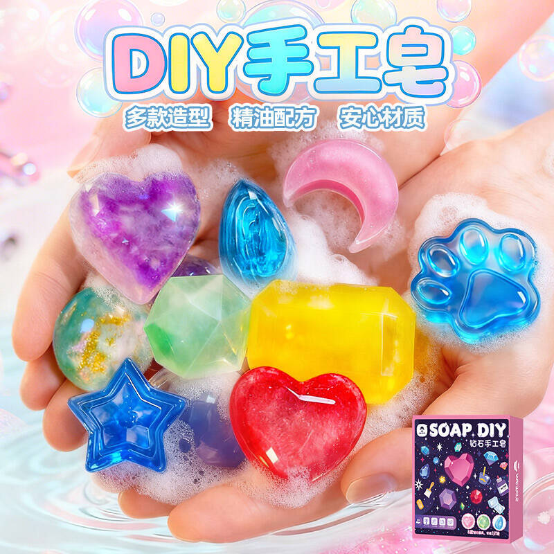 DIY Edelsteinförmiges Seifenhe – Soap Making Activity For Kids Bewertung und Preis