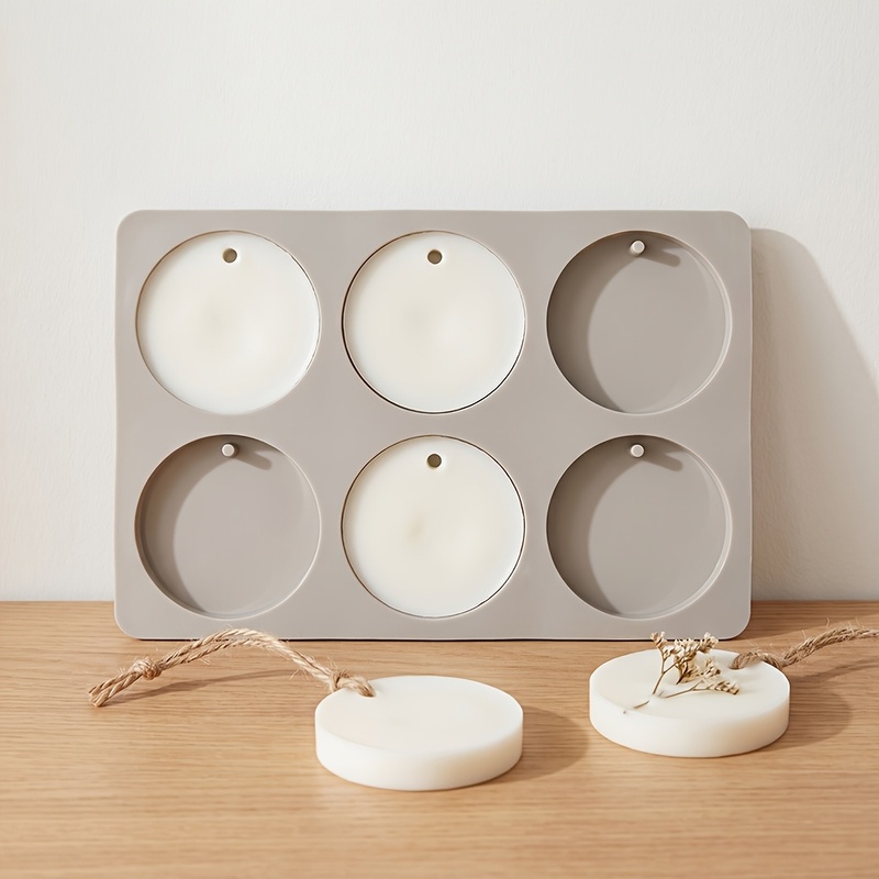 6-fach runde Silikonform für A – Soap Making Store Bewertung und Preis