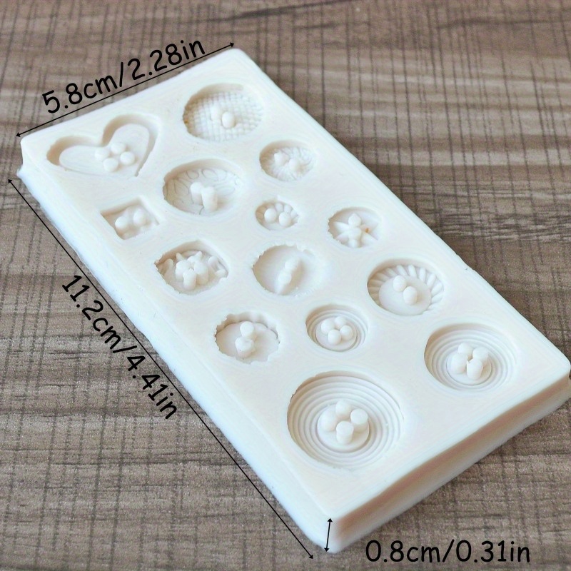 Knopfförmige Silikonform für S – Soap Making Party Bewertung und Preis
