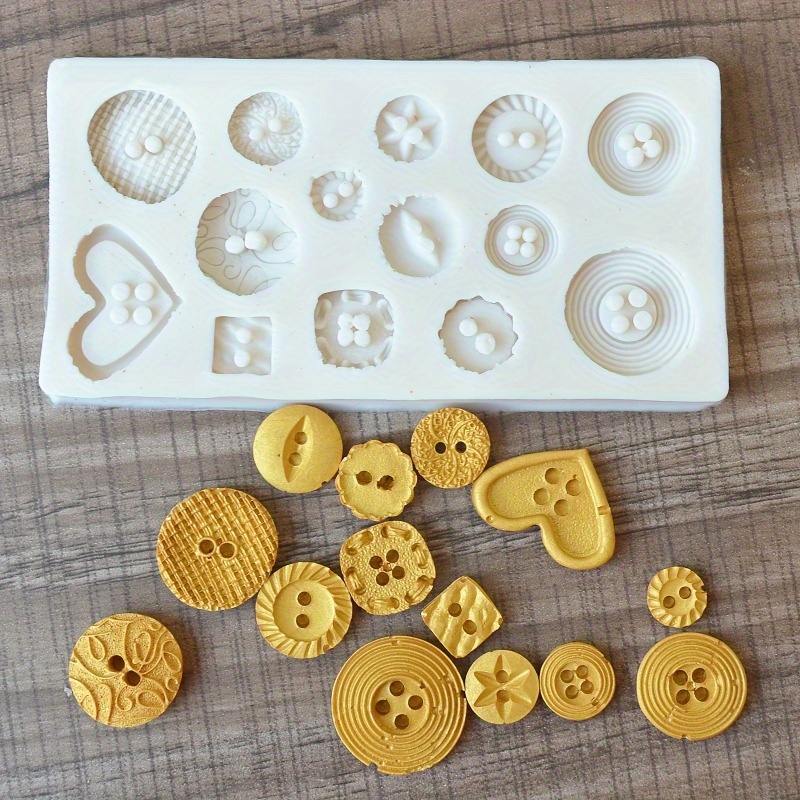 Knopfförmige Silikonform für S – Soap Making Party Bewertung und Preis