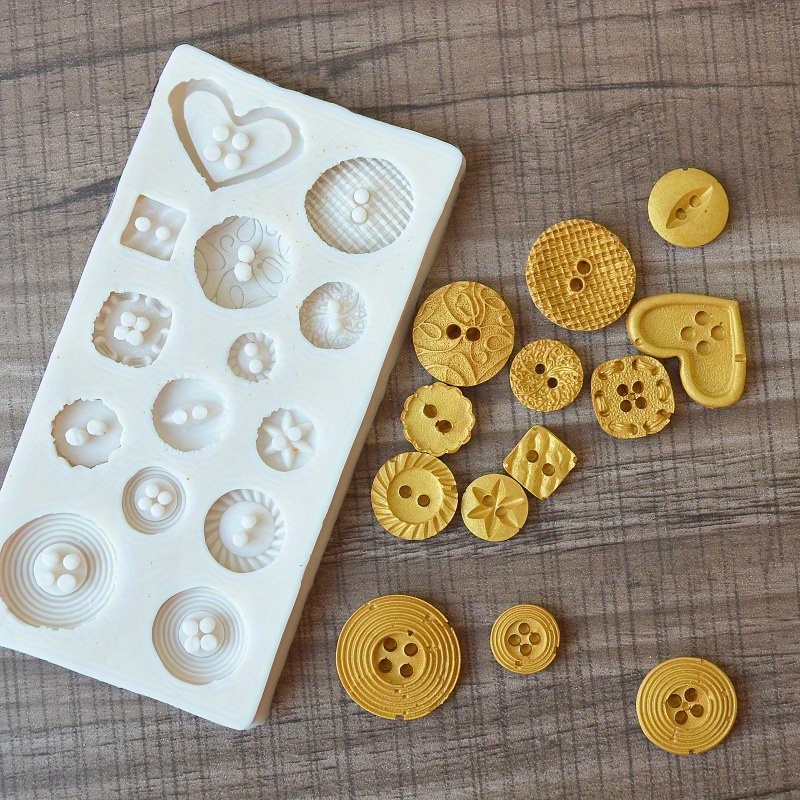 Knopfförmige Silikonform für S – Soap Making Party Bewertung und Preis