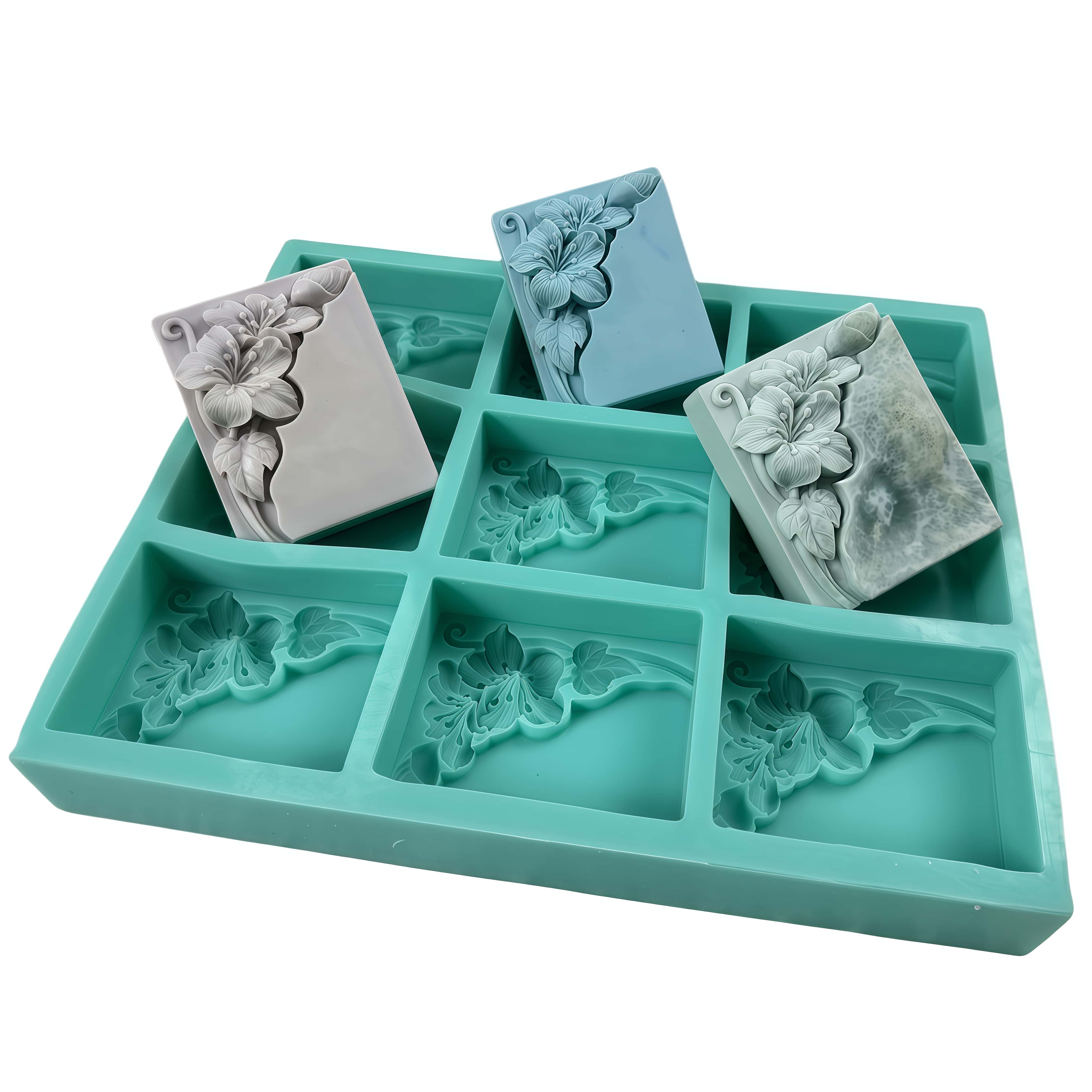 9-Hohlräume Tung Flower Soap M – Soap Making Store Bewertung und Preis