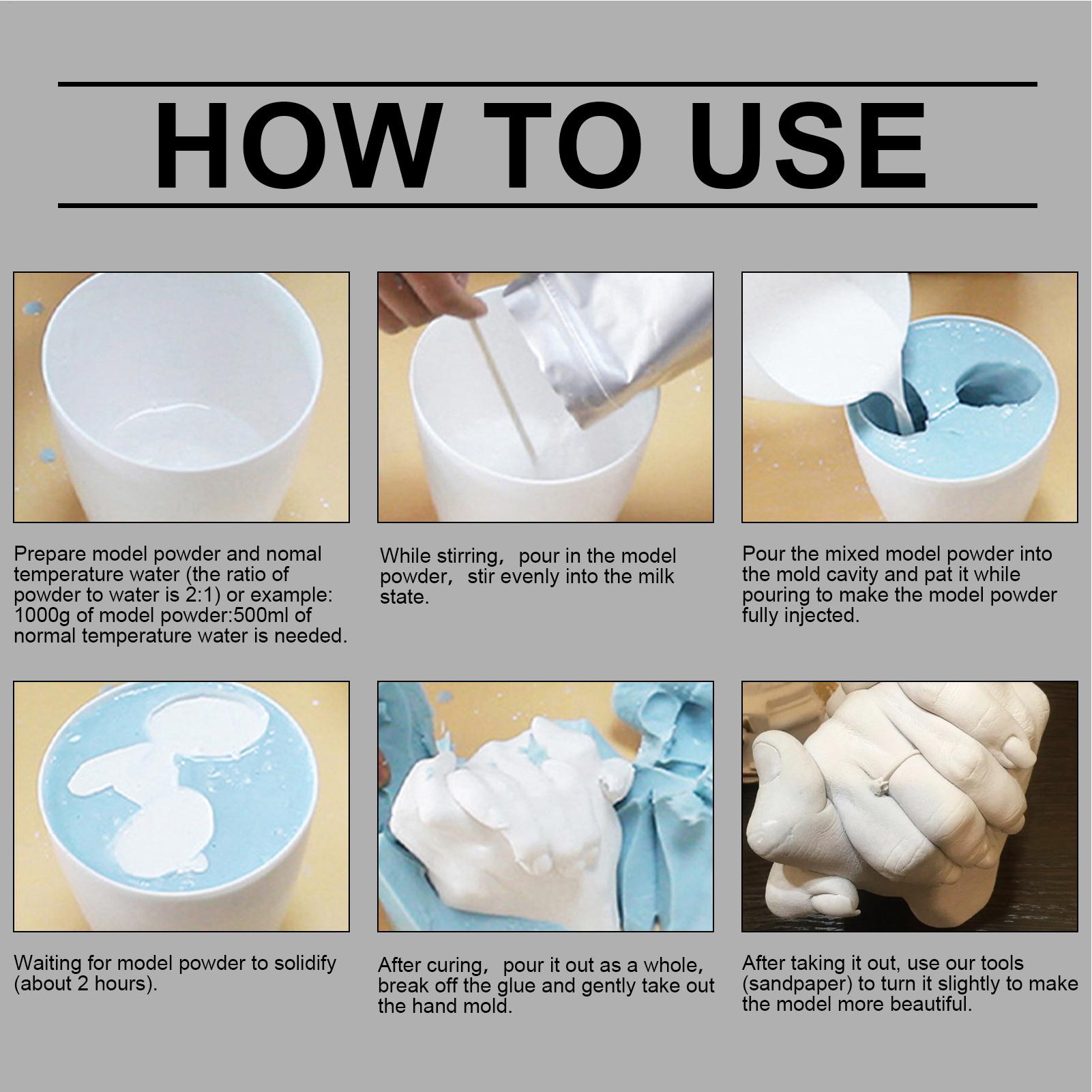 Baby-Hand- und Fußabdruck-Set, – Soap Making Store Bewertung und Preis
