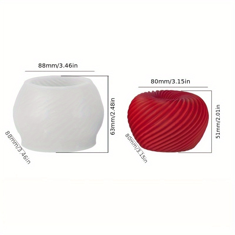 Eine trendige rote Apfel-Silik – Soap Making Party Bewertung und Preis