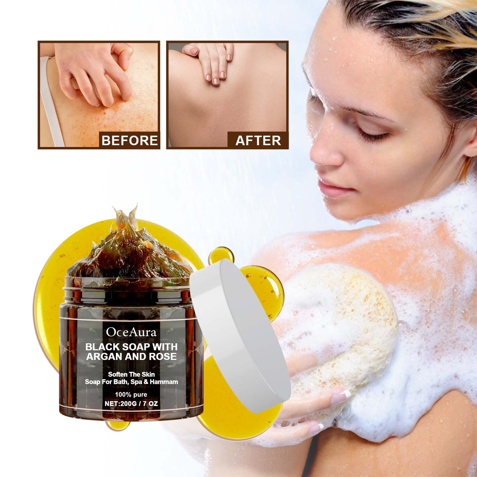OCEAURA Schwarze Seife mit Arg – Soap Making Essential Oils Bewertung und Preis